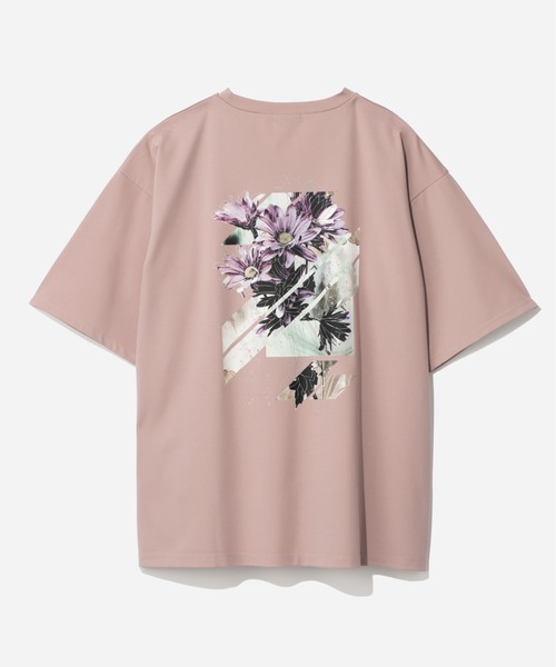 HARE（ハレ）の「バックコラージュポンチカットソー(HARE)（Tシャツ/カットソー・メンズ・ホワイト/ブルー/ブラック/ブルー系その他/ピンク・SMALL/MEDIUM）」の5枚目の写真