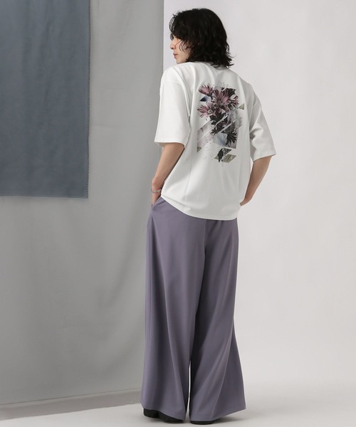 HARE（ハレ）の「バックコラージュポンチカットソー(HARE)（Tシャツ/カットソー・メンズ・ホワイト/ブルー/ブラック/ブルー系その他/ピンク・SMALL/MEDIUM）」の6枚目の写真