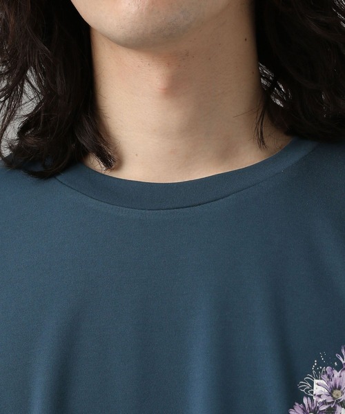 HARE（ハレ）の「バックコラージュポンチカットソー(HARE)（Tシャツ/カットソー・メンズ・ホワイト/ブルー/ブラック/ブルー系その他/ピンク・SMALL/MEDIUM）」の20枚目の写真