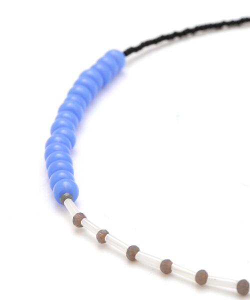 FREE'S MART（フリーズマート）の「◆ビーズチョーカー（チョーカー・レディース・ブルー/イエロー/オレンジ・ﾌﾘ-）」の6枚目の写真