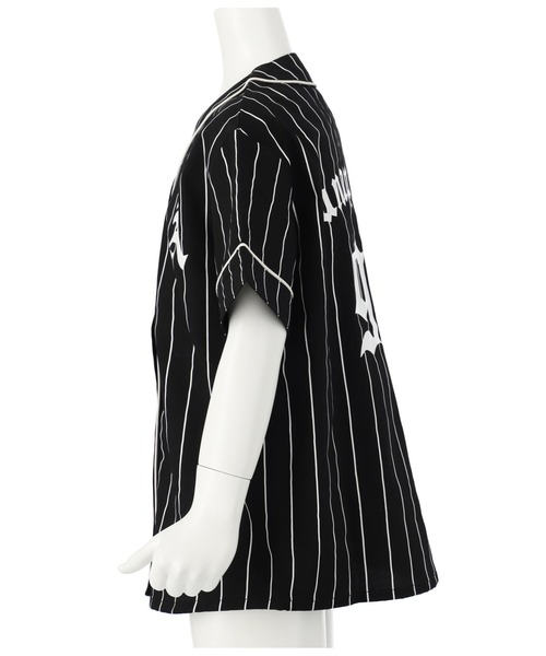 ANAP kids（アナップキッズ）の「ベースボール風半袖シャツ（シャツ/ブラウス・キッズ・ブラック/ライトブルー・110cm/120cm/130cm）」の17枚目の写真