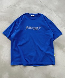 ウェーブ刺繍ロゴTシャツ