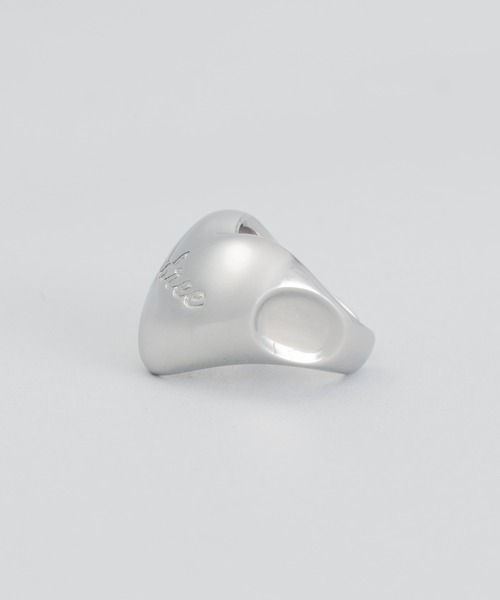 adree(アドリー)の「heart motif adree logo ring /ハートモチーフアドリーロゴリング(リング・レディース・シルバー・#7/#9)」の7枚目の写真