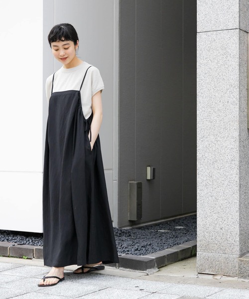 かぐれ（カグレ）の「リヨセルリネンキャミワンピース