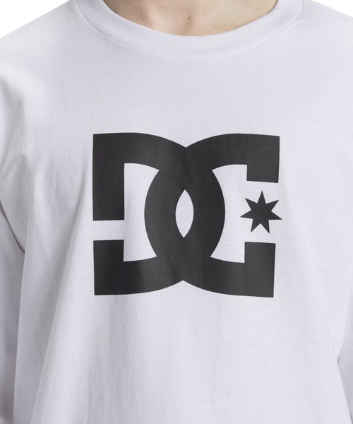 DC SHOES(ディーシーシューズ)の「DC STAR HLS/DCワンポイントロゴ長袖ロンT(Tシャツ/カットソー・メンズ・ホワイト/ブラック・LARGE/X-LARGE/MEDIUM)」の5枚目の写真