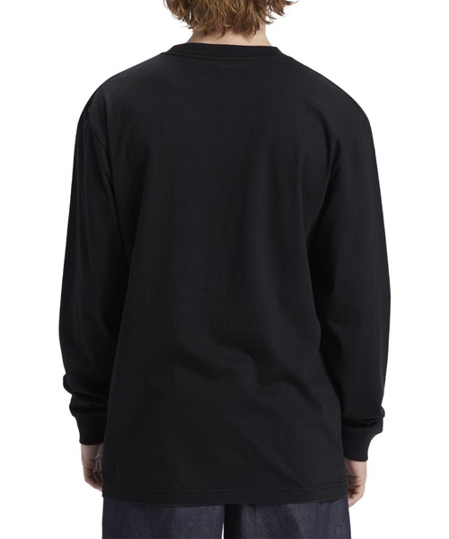 DC SHOES(ディーシーシューズ)の「DC STAR HLS/DCワンポイントロゴ長袖ロンT(Tシャツ/カットソー・メンズ・ホワイト/ブラック・LARGE/X-LARGE/MEDIUM)」の9枚目の写真