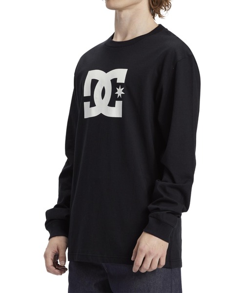 DC SHOES(ディーシーシューズ)の「DC STAR HLS/DCワンポイントロゴ長袖ロンT(Tシャツ/カットソー・メンズ・ホワイト/ブラック・LARGE/X-LARGE/MEDIUM)」の10枚目の写真