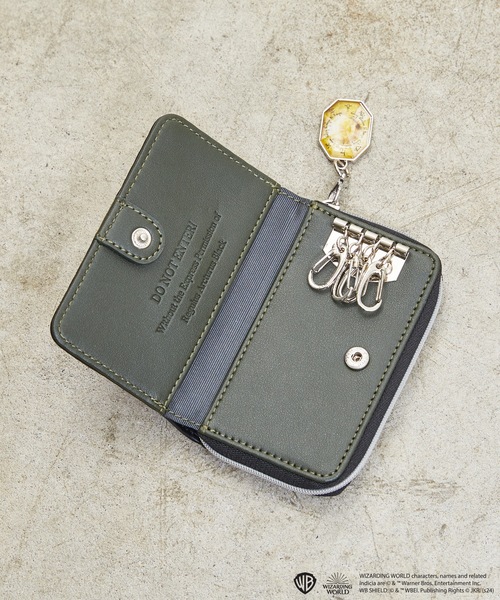 ブラック コインケース コインケース/レザー/BLK/581530・2067