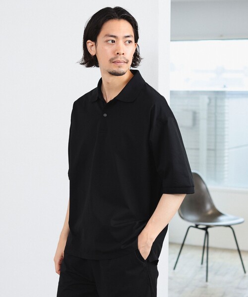 B:MING by BEAMS（ビーミングバイビームス）の「ストレッチ メッシュ ソリッド ポロシャツ（ポロシャツ・メンズ・ブラック/ブラウン系その他5・SMALL/MEDIUM/LARGE/X-LARGE）」の11枚目の写真