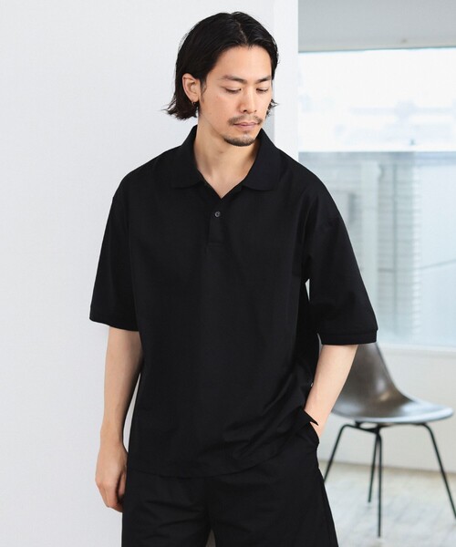 B:MING by BEAMS（ビーミングバイビームス）の「ストレッチ メッシュ ソリッド ポロシャツ（ポロシャツ・メンズ・ブラック/ブラウン系その他5・SMALL/MEDIUM/LARGE/X-LARGE）」の12枚目の写真