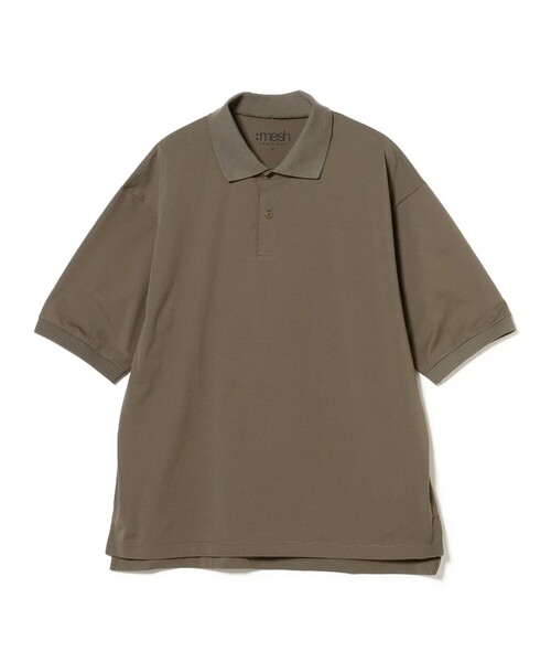 B:MING by BEAMS（ビーミングバイビームス）の「ストレッチ メッシュ ソリッド ポロシャツ（ポロシャツ・メンズ・ブラック/ブラウン系その他5・SMALL/MEDIUM/LARGE/X-LARGE）」の20枚目の写真