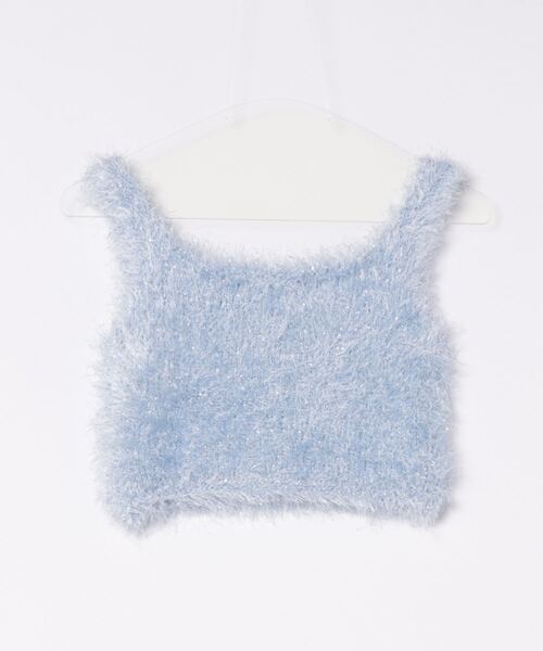 タンクトップ ノースリーブ 「Little Sunny Bite」knit tank vest レディース Little sunny bite タンクトップ ノースリーブ /Little Sunny
