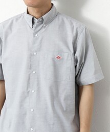 【DANTON/ダントン】CMX DOT BUTTON BD S/S SHIRT 半袖 ボタンダウンシャツ