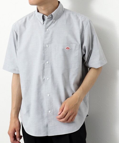 DANTON（ダントン）の「【DANTON/ダントン】CMX DOT BUTTON BD S/S SHIRT 半袖 ボタンダウンシャツ（シャツ/ブラウス・メンズ・ホワイト/ホワイト系その他4/チャコールグレー・40/42/38/44）」の11枚目の写真