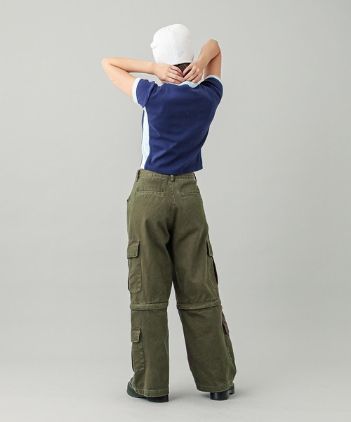 X-girl（エックスガール）の「NUMBERING S/S BABY TEE（Tシャツ/カットソー・レディース・ブラック/ホワイト/ネイビー・S/M）」の12枚目の写真