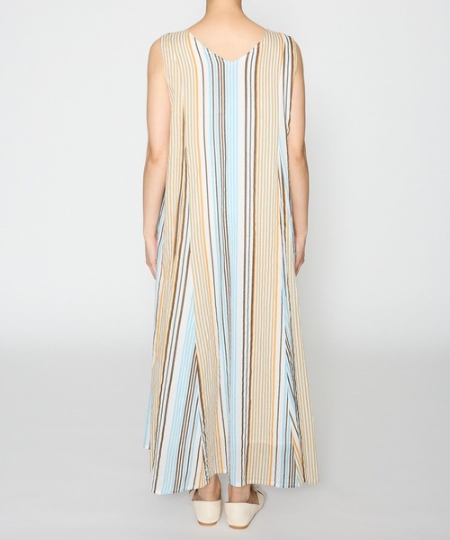 saloon（サルーン）の「SALOON(サルーン)/コットンボイル2WAYワンピース【手洗い可】（ワンピース・レディース・ブラック/オレンジ/マルチ・FREE）」の21枚目の写真