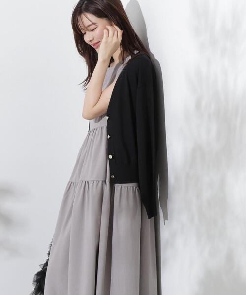 PROPORTION BODY DRESSING（プロポーションボディドレッシング）の「ベーシックカーデ / 1214274600（カーディガン/ボレロ・レディース・ブラック/パープル/グリーン/ホワイト系その他・FREE）」の22枚目の写真