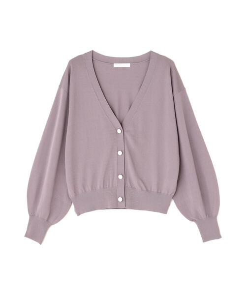 PROPORTION BODY DRESSING（プロポーションボディドレッシング）の「ベーシックカーデ / 1214274600（カーディガン/ボレロ・レディース・ブラック/パープル/グリーン/ホワイト系その他・FREE）」の15枚目の写真