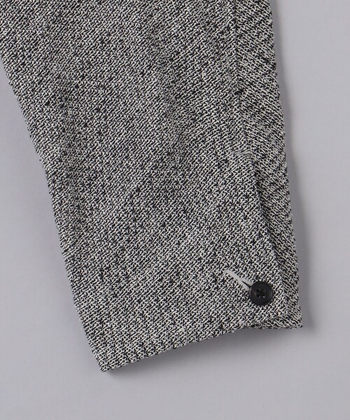 HAVERSACK（ハバーザック）の「＜Haversack＞ ツイード ノーカラージャケット（ノーカラージャケット・メンズ・グレー・M）」の6枚目の写真