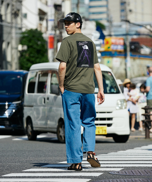 JOURNAL STANDARD relume（ジャーナルスタンダード　レリューム）の「コットンリネン 2タック デニムスラックス（デニムパンツ・メンズ・サックスブルー/ネイビー・LARGE/MEDIUM）」の5枚目の写真