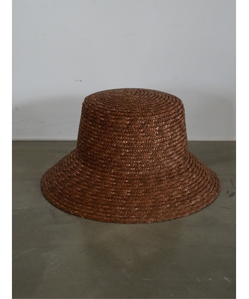 TRUNC（トランクエイティーエイト）の「Ribbon Straw Hat（ハット・レディース・ブラック/ブラウン・FREE）」の5枚目の写真