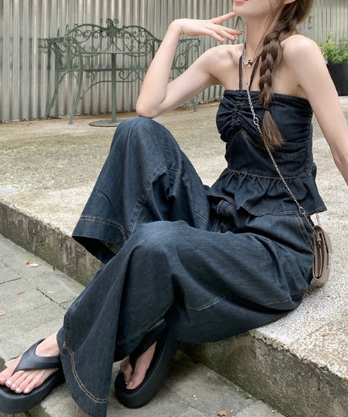 GLAMOROUS JANE（グラマラスジェーン）の「デニムホルターネック