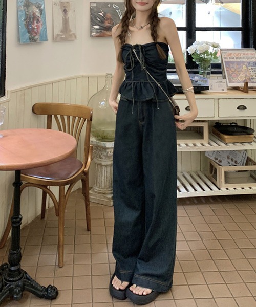 GLAMOROUS JANE（グラマラスジェーン）の「デニムホルターネック