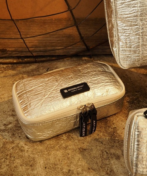 「ARTISAN＆ARTIST×etul×Nothing And Others」トリプルコラボ/ハンディ・メイクドレッサー・ミニ（ポーチ）｜etul（エツル）