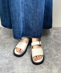 fredy emue | 【REMME/レメ】フラットクッションスライドサンダル(サンダル)