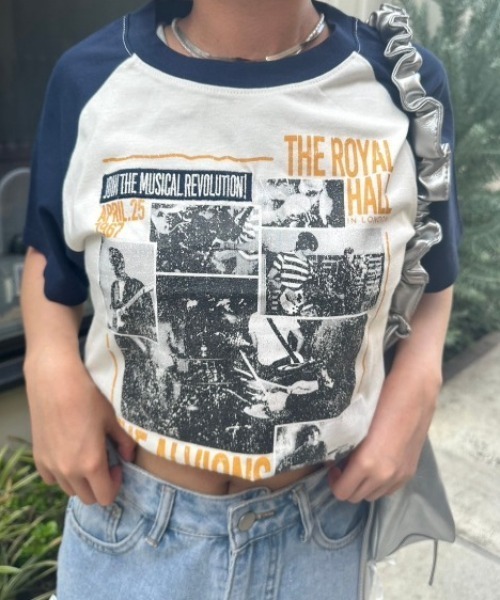 nemne store（ネンネストア）の「《低身長サイズあり》アソートラグランTシャツ（Tシャツ/カットソー・レディース・スミクロ/オートミール/ホワイト系その他/オフホワイト/杢グレー/ブラック系その他・SMALL/MEDIUM/LARGE）」の16枚目の写真