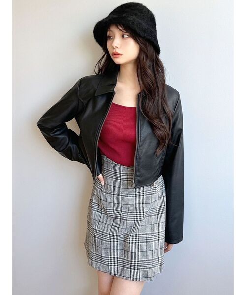 RESEXXY（リゼクシー）の「ハイウエストスカパン（その他パンツ・レディース・その他1/アイボリー/ブラック・FREE）」の22枚目の写真