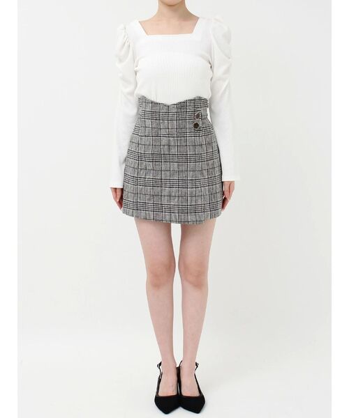 RESEXXY（リゼクシー）の「ハイウエストスカパン（その他パンツ・レディース・その他1/アイボリー/ブラック・FREE）」の17枚目の写真