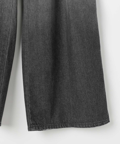 repipi armario（レピピ アルマリオ）の「【HOnOKAコラボ】ロゴカーゴパンツ（カーゴパンツ・キッズ・ブラック系/ブルー系・MEDIUM/LARGE/SMALL）」の5枚目の写真