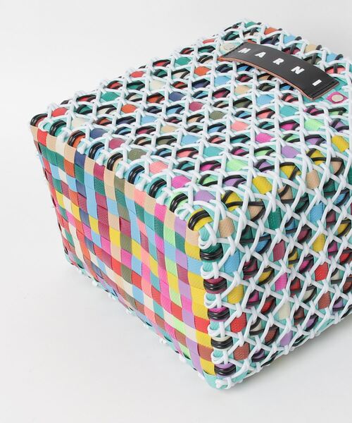 MARNI MARKET(マルニマーケット)の「ケーキバスケット(かごバッグ・レディース・セラミック・FREE)」の5枚目の写真
