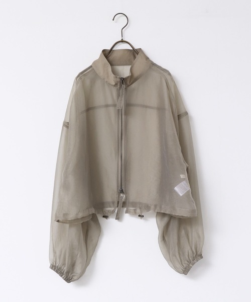 HIGH LAND WOOL ハンティング ショートブルゾン ブラウン セール】シアーショートブルゾン（ブルゾン）｜hunch（ハンチ