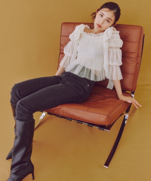 【セール】スリムデニムパンツ（デニムパンツ）｜SNIDEL（スナイデル）