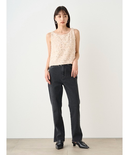 SNIDEL（スナイデル）の「スリムデニムパンツ（デニムパンツ・レディース・インディゴブルー/ブラック/ライトブルー・0/00/1）」の20枚目の写真