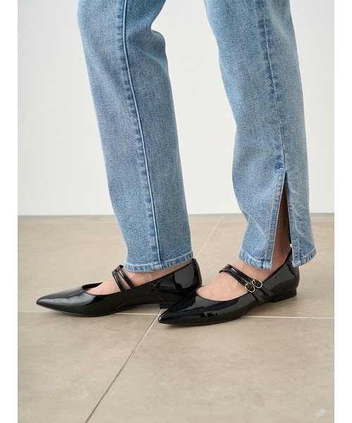 SNIDEL（スナイデル）の「スリムデニムパンツ（デニムパンツ・レディース・インディゴブルー/ブラック/ライトブルー・0/00/1）」の8枚目の写真