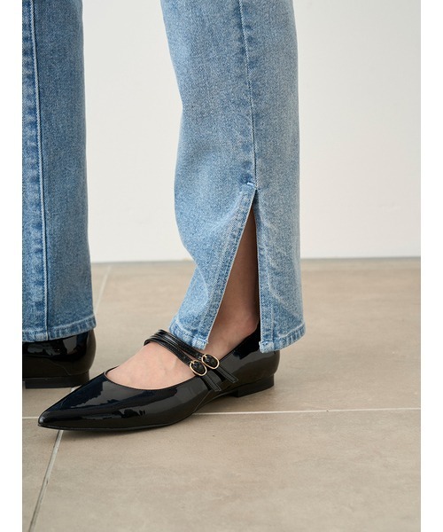 SNIDEL（スナイデル）の「スリムデニムパンツ（デニムパンツ・レディース・インディゴブルー/ブラック/ライトブルー・0/00/1）」の7枚目の写真