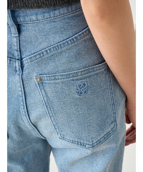 SNIDEL（スナイデル）の「スリムデニムパンツ（デニムパンツ・レディース・インディゴブルー/ブラック/ライトブルー・0/00/1）」の9枚目の写真