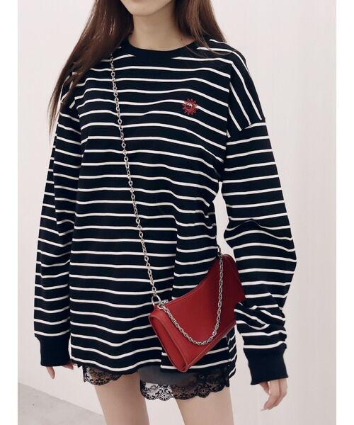 EVRIS(エヴリス)の「SUNNYロンT(Tシャツ/カットソー・レディース・ホワイト/ブラック/レッド/その他/その他2・FREE)」の22枚目の写真