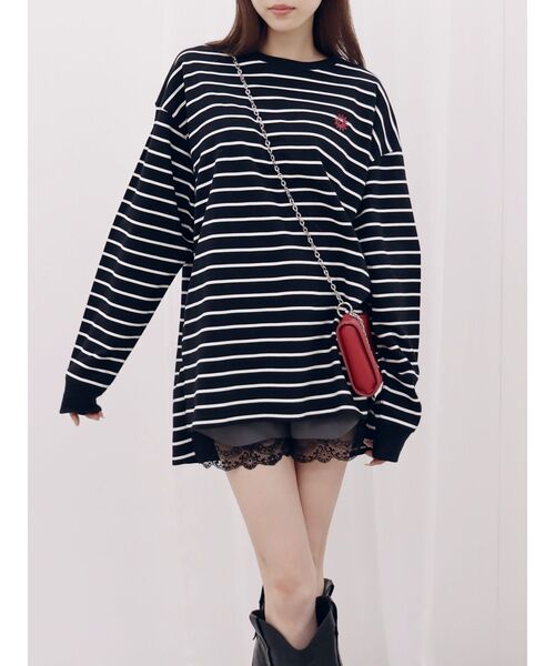 EVRIS(エヴリス)の「SUNNYロンT(Tシャツ/カットソー・レディース・ホワイト/ブラック/レッド/その他/その他2・FREE)」の21枚目の写真