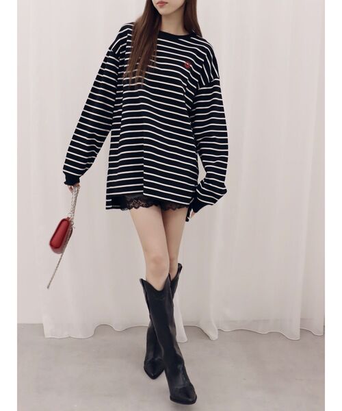 EVRIS(エヴリス)の「SUNNYロンT(Tシャツ/カットソー・レディース・ホワイト/ブラック/レッド/その他/その他2・FREE)」の19枚目の写真