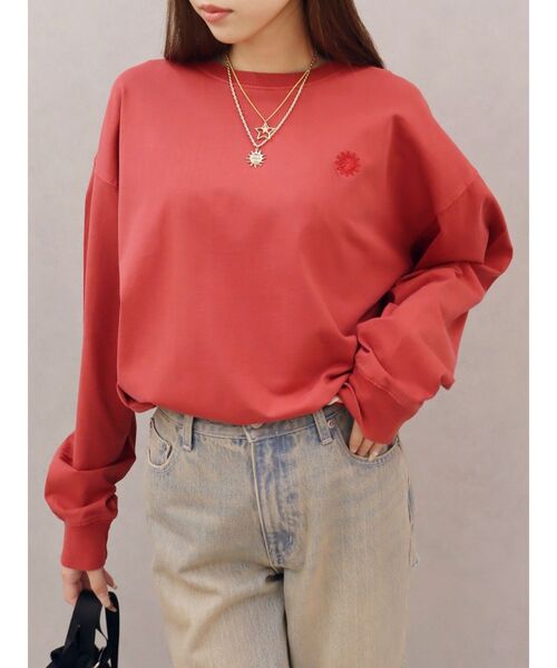 EVRIS(エヴリス)の「SUNNYロンT(Tシャツ/カットソー・レディース・ホワイト/ブラック/レッド/その他/その他2・FREE)」の16枚目の写真