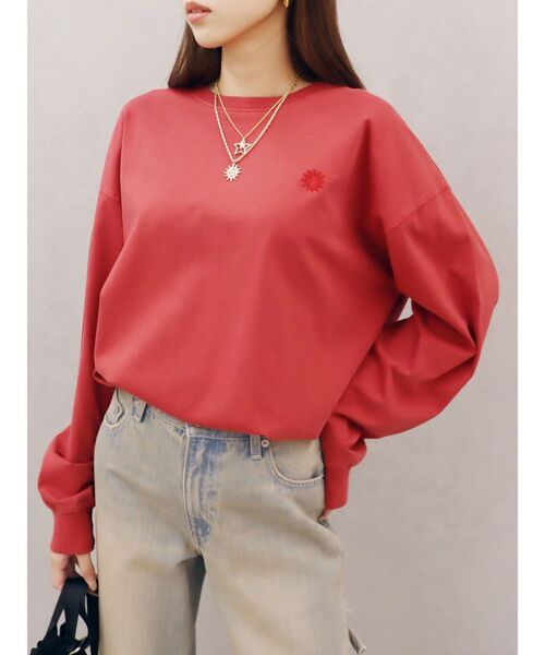 EVRIS(エヴリス)の「SUNNYロンT(Tシャツ/カットソー・レディース・ホワイト/ブラック/レッド/その他/その他2・FREE)」の15枚目の写真