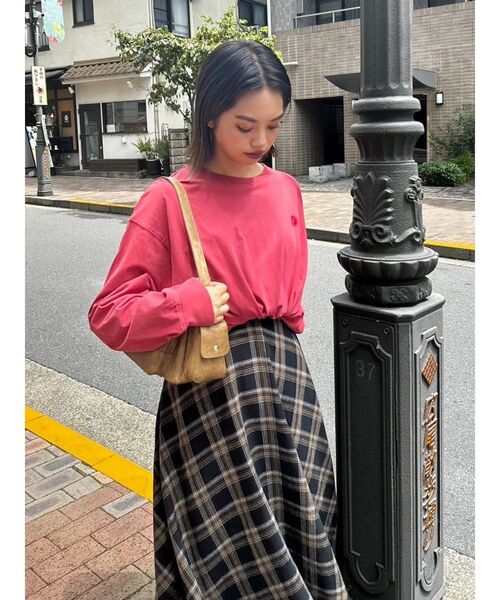 EVRIS(エヴリス)の「SUNNYロンT(Tシャツ/カットソー・レディース・ホワイト/ブラック/レッド/その他/その他2・FREE)」の10枚目の写真