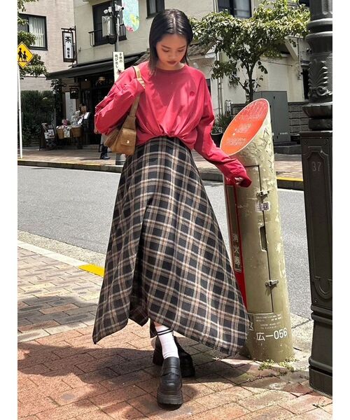 EVRIS(エヴリス)の「SUNNYロンT(Tシャツ/カットソー・レディース・ホワイト/ブラック/レッド/その他/その他2・FREE)」の9枚目の写真