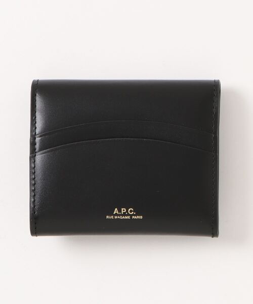 A.P.C.（アーペーセー）の「COMPACT GRACE（財布・レディース・グリーン系その他/ブラック/ブラウン・ONESIZE）」の6枚目の写真
