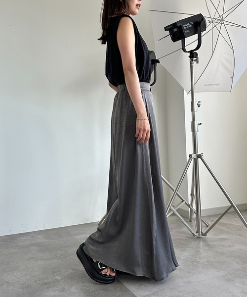 セール】ヴィンテージサテンAラインスカート【ZOZOTOWN限定アイテム