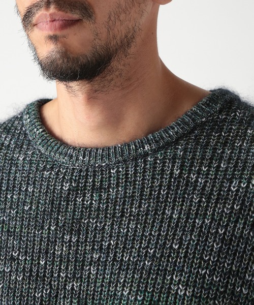MEN'S BIGI(メンズビギ)の「キッドモヘアニット(ニット/セーター・メンズ・ブルー/グリーン・03/02/01/04)」の3枚目の写真